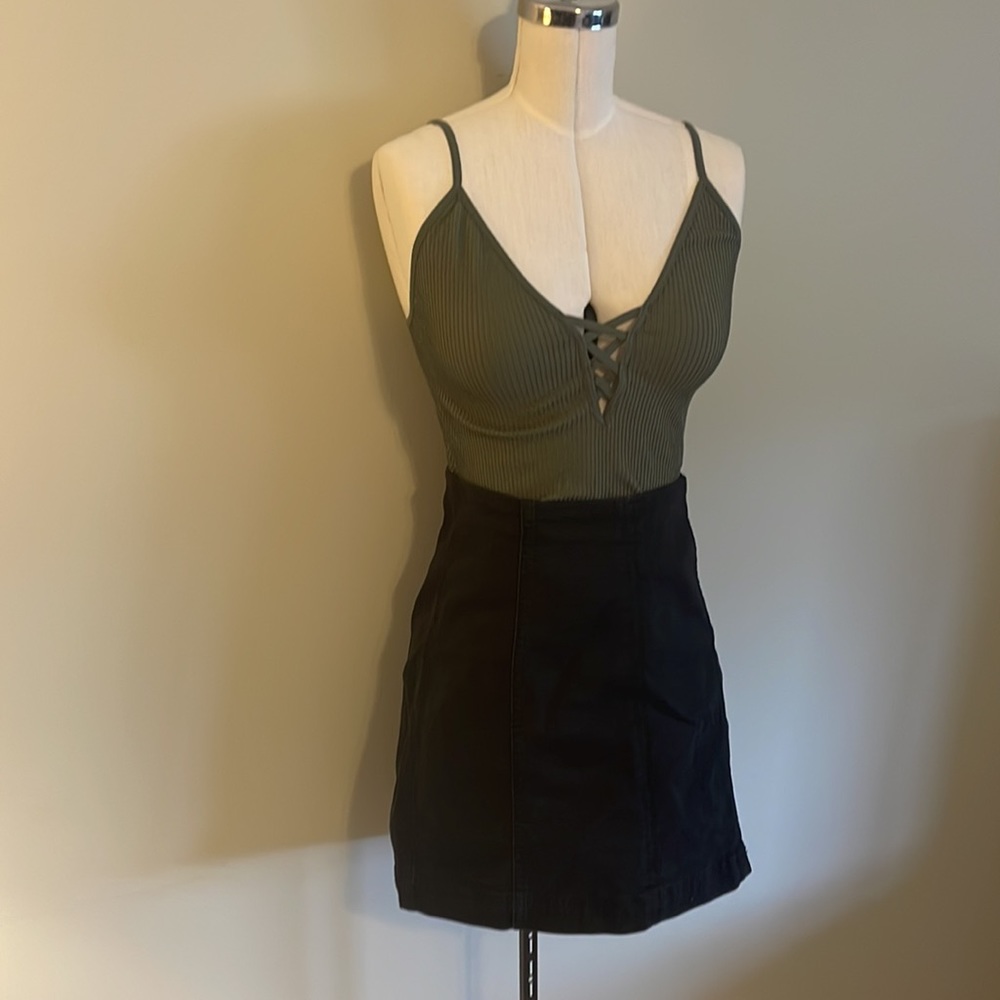 Free People Modern Femme Mini Skirt